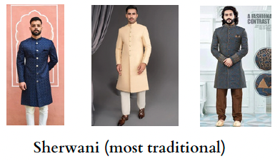 Sherwani examples